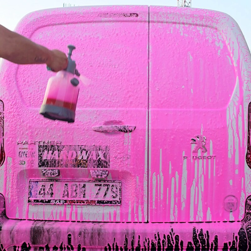 3 lt Köpük Atan Pompa Çift Başlık Püskürtme ve Köpürtme