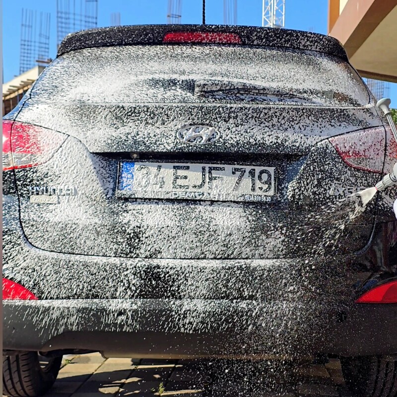 3 lt Köpük Atan Pompa Çift Başlık Püskürtme ve Köpürtme