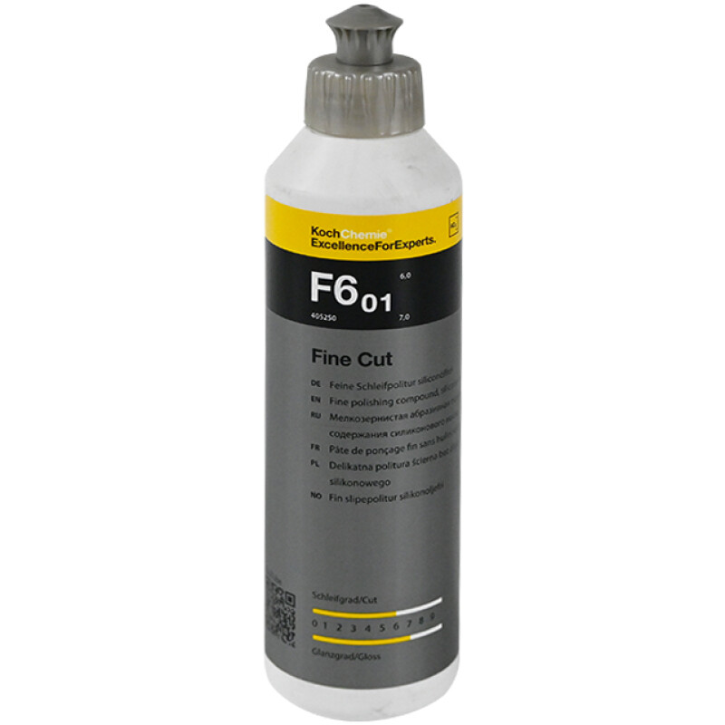 Koch Chemie F6.01 Fine Cut 250 ml İnce Pasta Akıllı İnce Pasta ve Yüksek Parlaklık Hare Giderici
