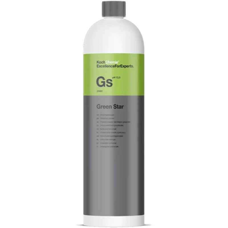 Koch Chemie GS Green Star 1lt Yüksek Konsantre Çok Amaçlı Alkali Genel Temizleyici (APC)