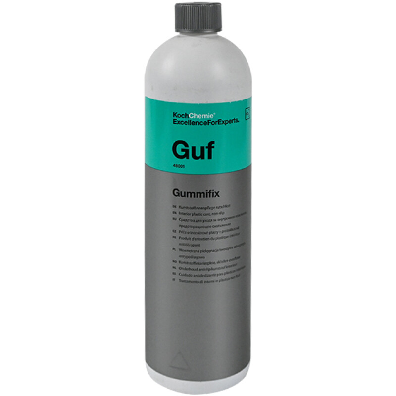 Koch Chemie GUF Gummifix 1 lt Profesyonel Kaymaz Kauçuk ve Plastik Bakım Ürünü