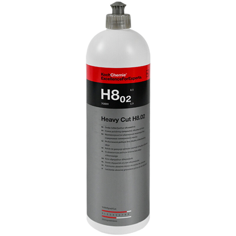 Koch Chemie H8.02 Heavy Cut 1 lt Yenilikçi Yüksek Kesim Güçlü Kalın Pasta