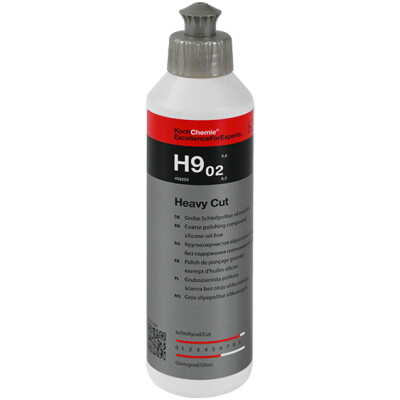 Koch Chemie H9.02 Heavy Cut 250 ml Ekstra Yüksek Kesim Güçlü Yeni Nesil Kalın Pasta