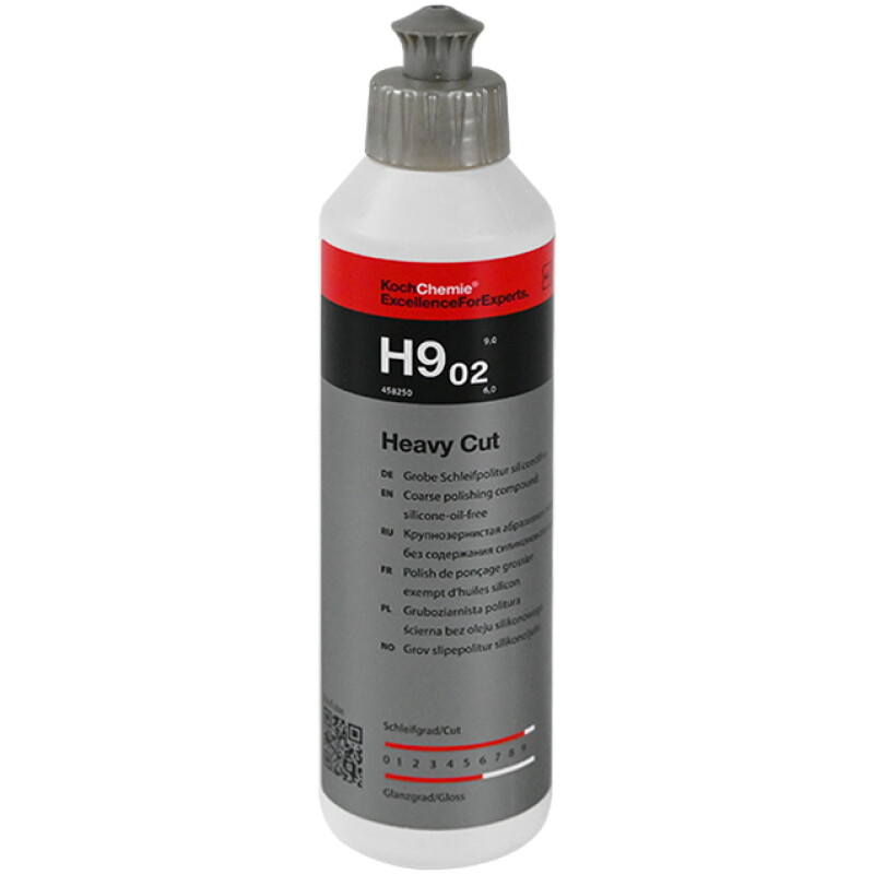 Koch Chemie H9.02 Heavy Cut 250 ml Ekstra Yüksek Kesim Güçlü Yeni Nesil Kalın Pasta