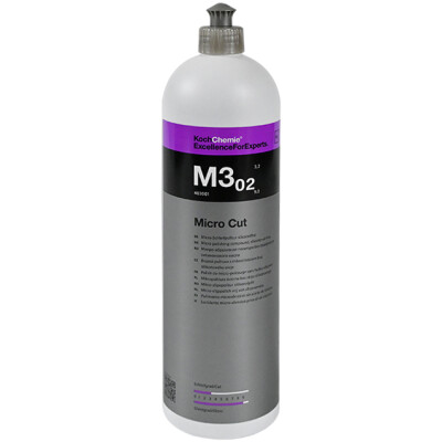 Koch Chemie M3.02 Micro Cut 1 lt Yeni Nesil Mikro Hare Giderici ve Parlatıcı Cila