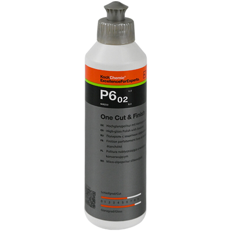 Koch Chemie P6.02 One Cut & Finish 250 ml Profesyonel Tek Adım Pasta ve Uzun Süreli Koruyucu