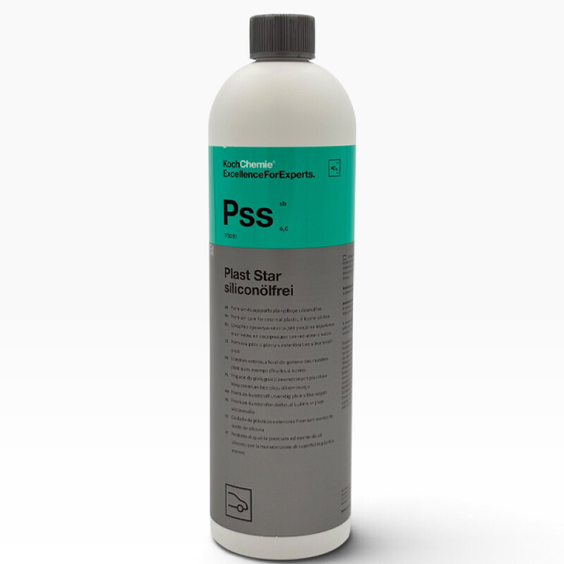 Koch Chemie PSS Plast Star Siliconolfrei 1 lt Silikonsuz Profesyonel Dış Plastik ve Kauçuk Bakım Ürünü