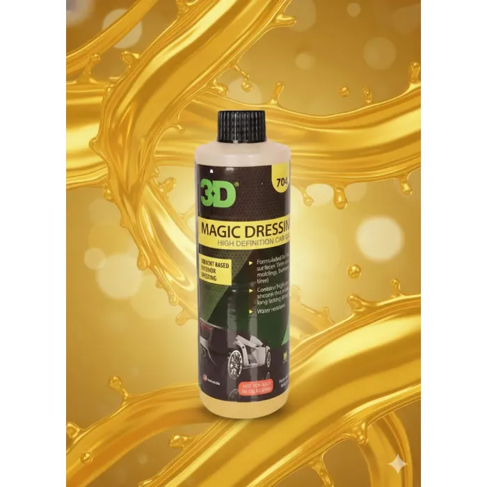 3D Magic Dressing Lastik Parlatıcı 473ML