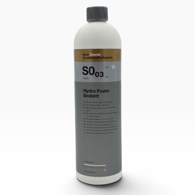Koch Chemie SO.03 Hydro Foam Sealant 1 lt Islak Uygulanan Yüksek Parlaklık ve Koruma Sağlayan Köpük Cila