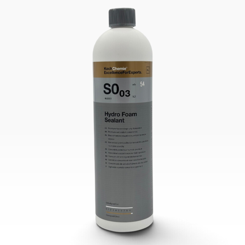 Koch Chemie SO.03 Hydro Foam Sealant 1 lt Islak Uygulanan Yüksek Parlaklık ve Koruma Sağlayan Köpük Cila